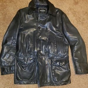 REPORT COLLECTION LEATHER COAT